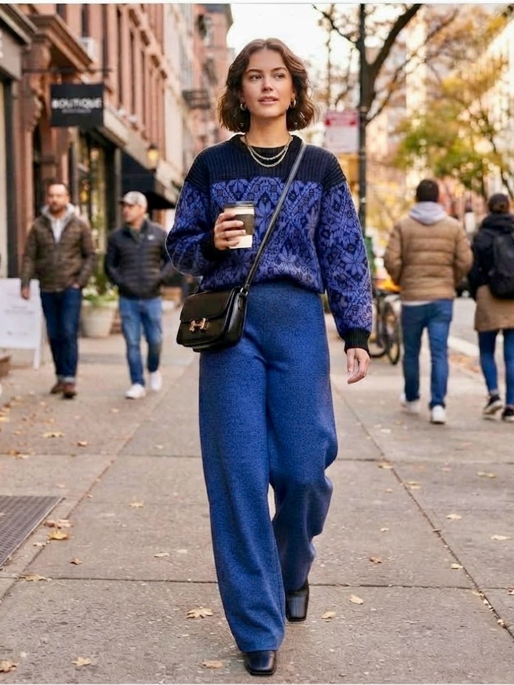 Vintage knitted pants